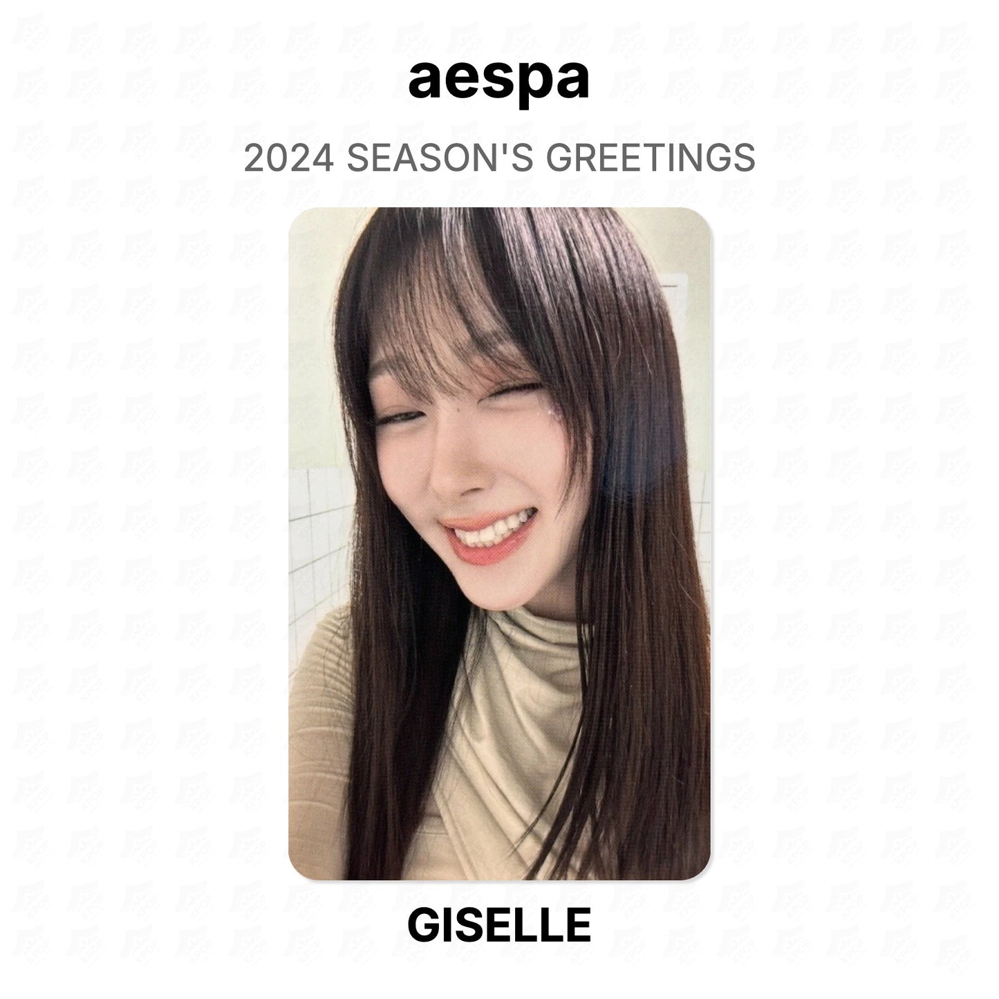 aespa 2024 SEASON'S GREETINGS Official Photocard