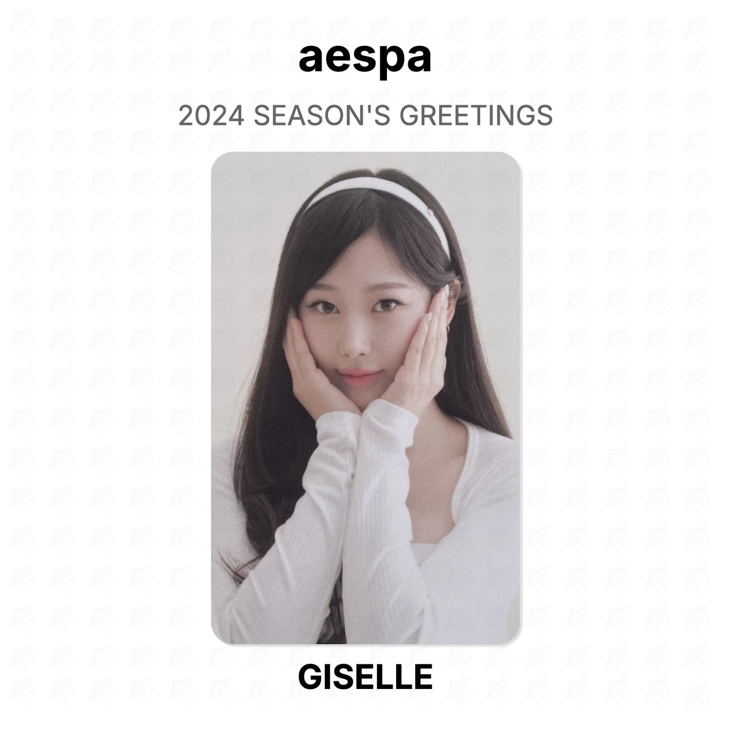 aespa 2024 SEASON'S GREETINGS Official Photocard