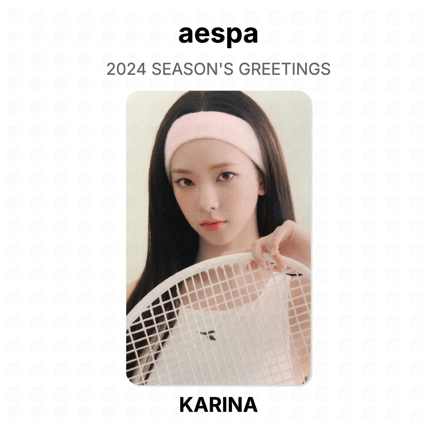aespa 2024 SEASON'S GREETINGS Official Photocard