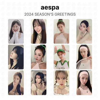 aespa 2024 SEASON'S GREETINGS Official Photocard