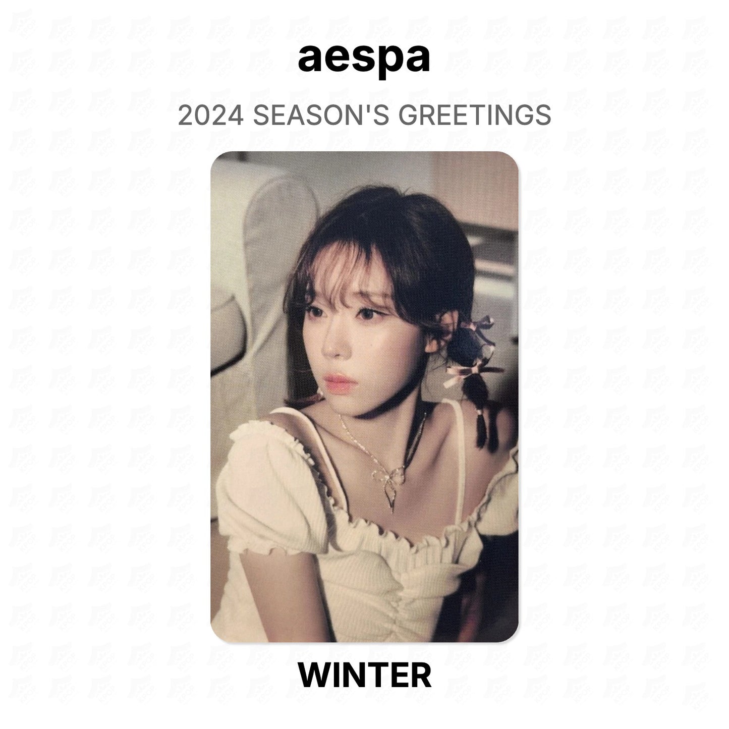 aespa 2024 SEASON'S GREETINGS Official Photocard
