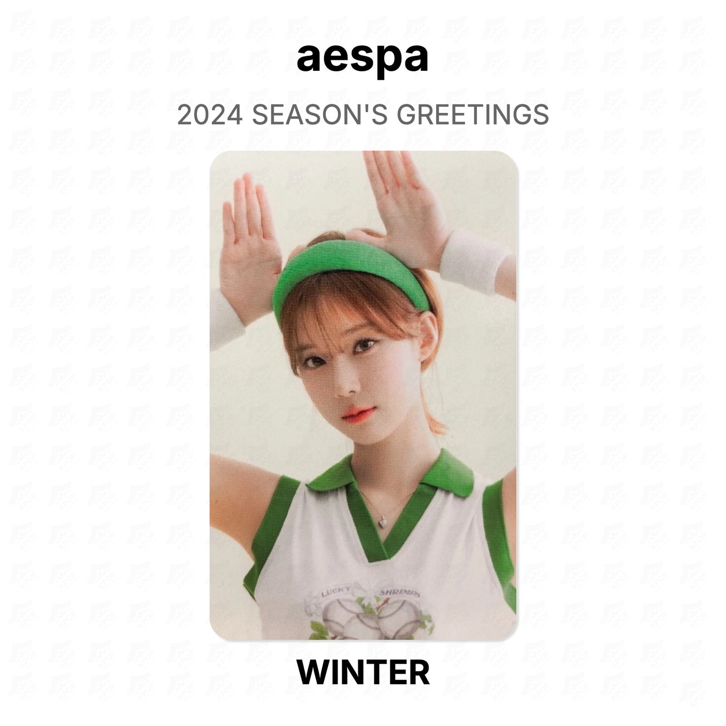 aespa 2024 SEASON'S GREETINGS Official Photocard