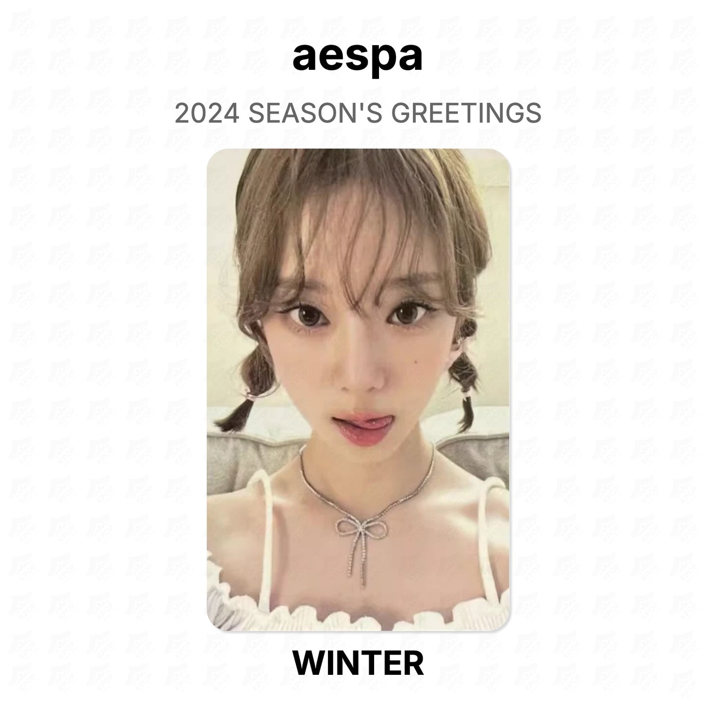 aespa 2024 SEASON'S GREETINGS Official Photocard