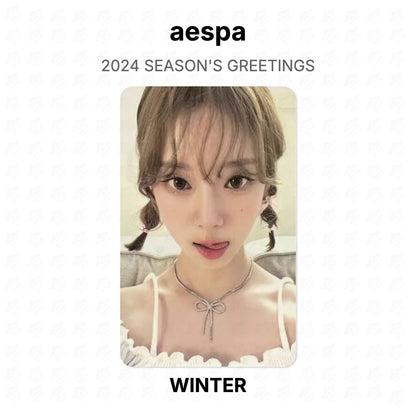 aespa 2024 SEASON'S GREETINGS Official Photocard