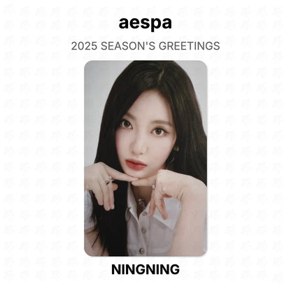 aespa 2025 SEASON'S GREETINGS Official Photocard