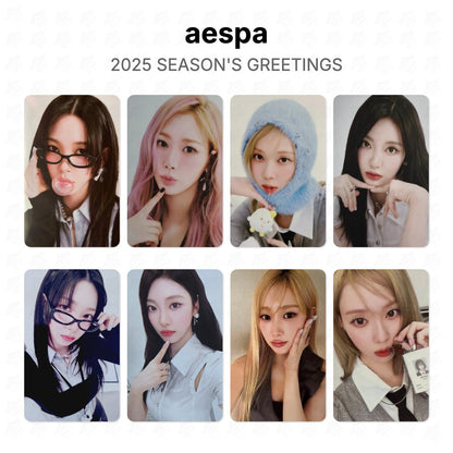 aespa 2025 SEASON'S GREETINGS Official Photocard