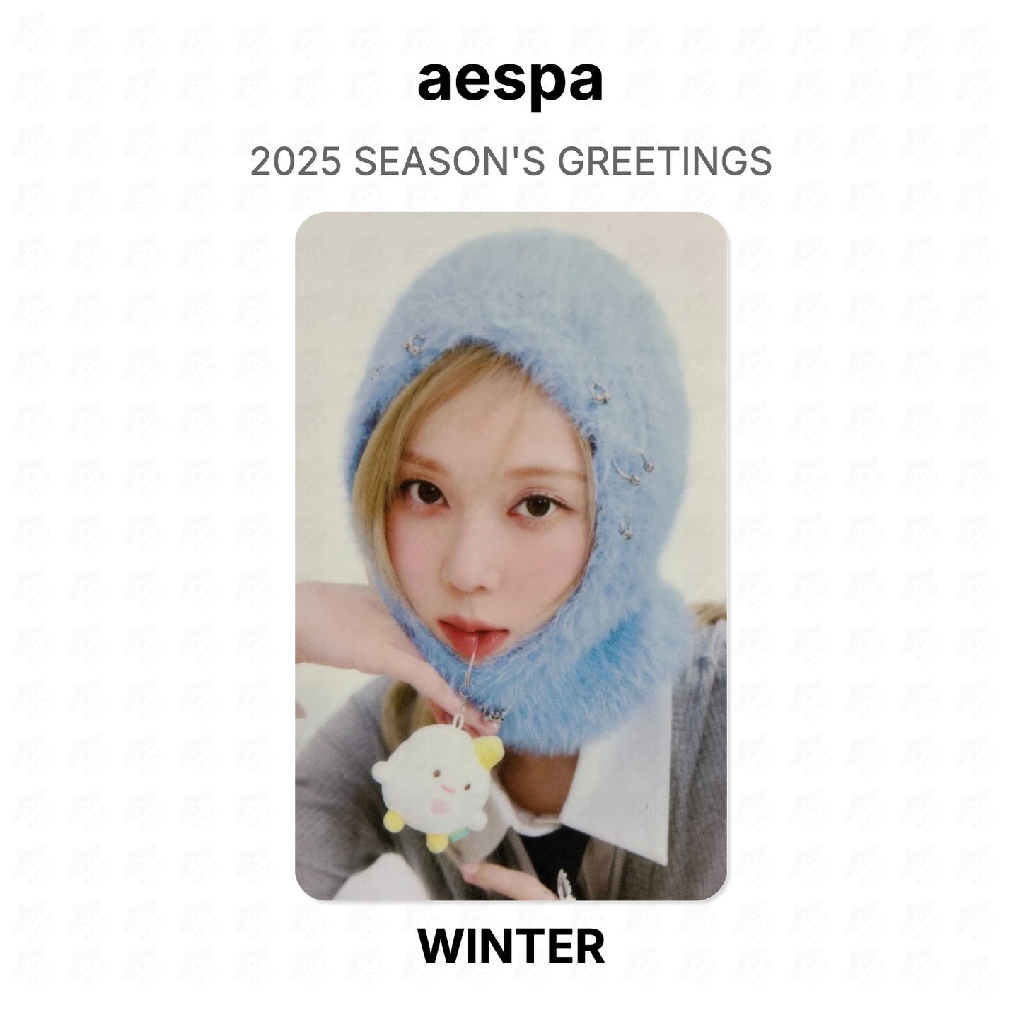 aespa 2025 SEASON'S GREETINGS Official Photocard