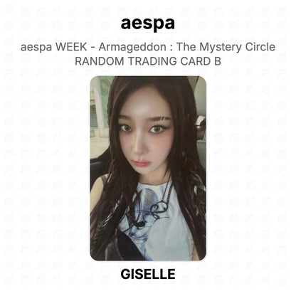 aespa WEEK - Armageddon : The Mystery Circle RANDOM TRADING CARD B Official Photocard