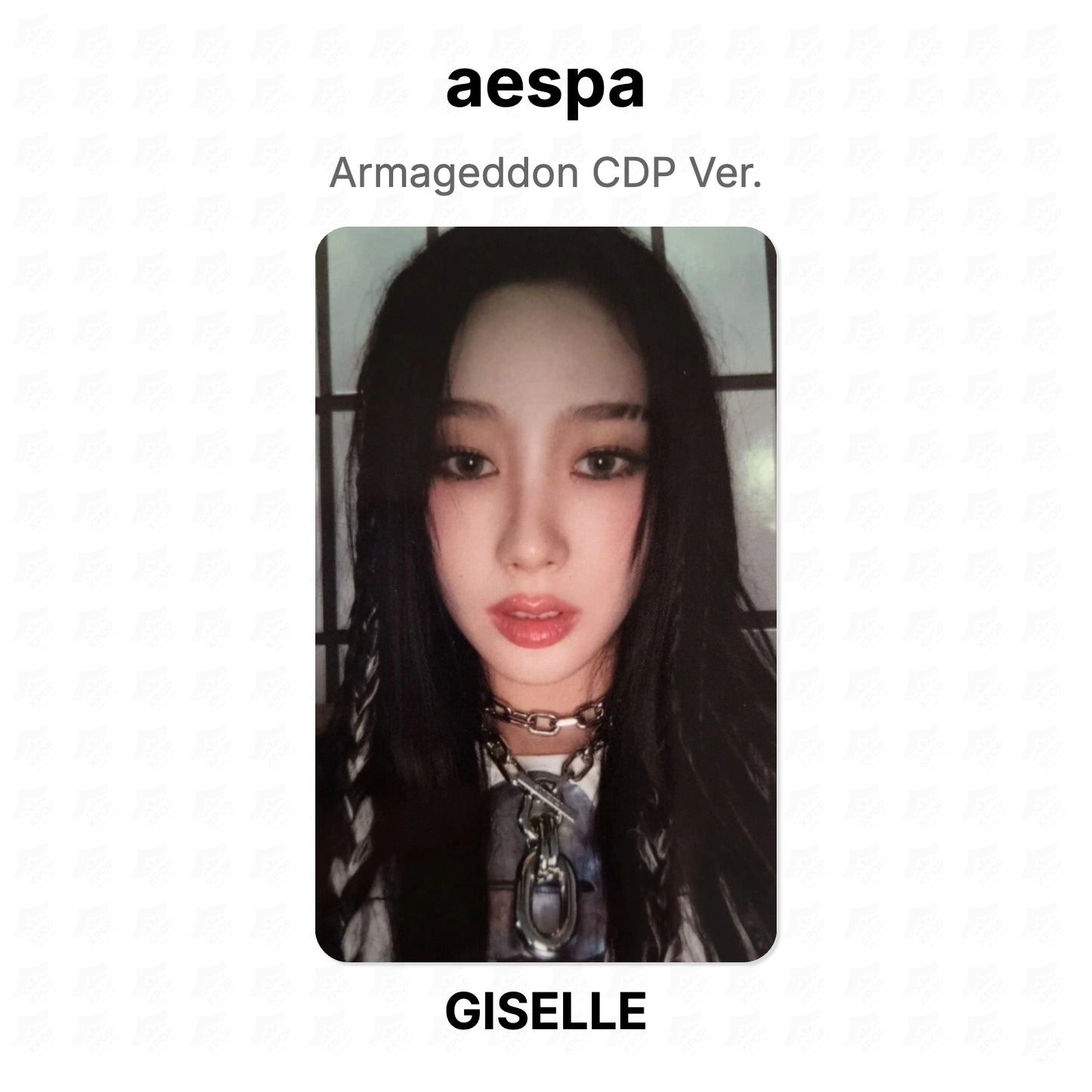 aespa Armageddon CDP Ver. Official Photocard