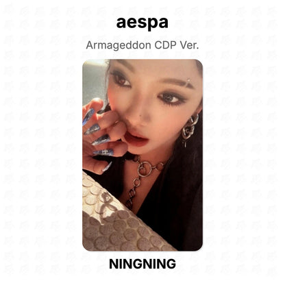 aespa Armageddon CDP Ver. Official Photocard