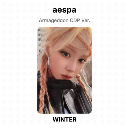 aespa Armageddon CDP Ver. Official Photocard