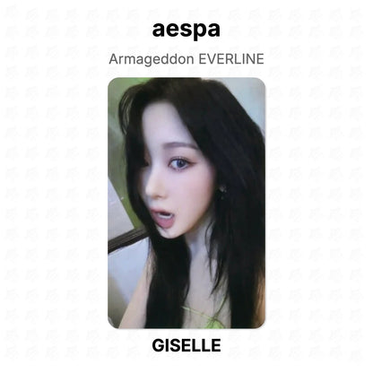 aespa Armageddon EVERLINE Official Photocard