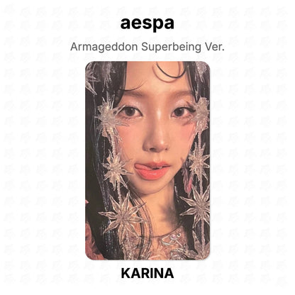 aespa Armageddon Superbeing Ver. Official Photocard