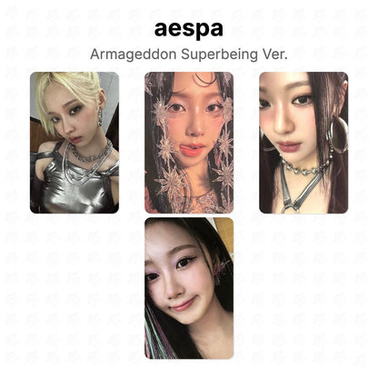 aespa Armageddon Superbeing Ver. Official Photocard