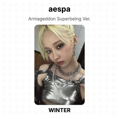 aespa Armageddon Superbeing Ver. Official Photocard