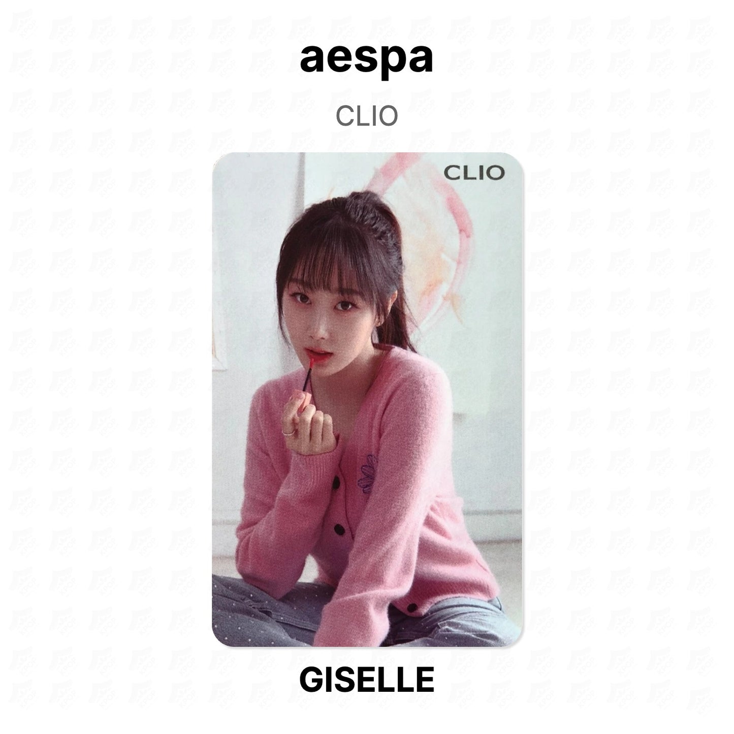 aespa CLIO Official Photocard