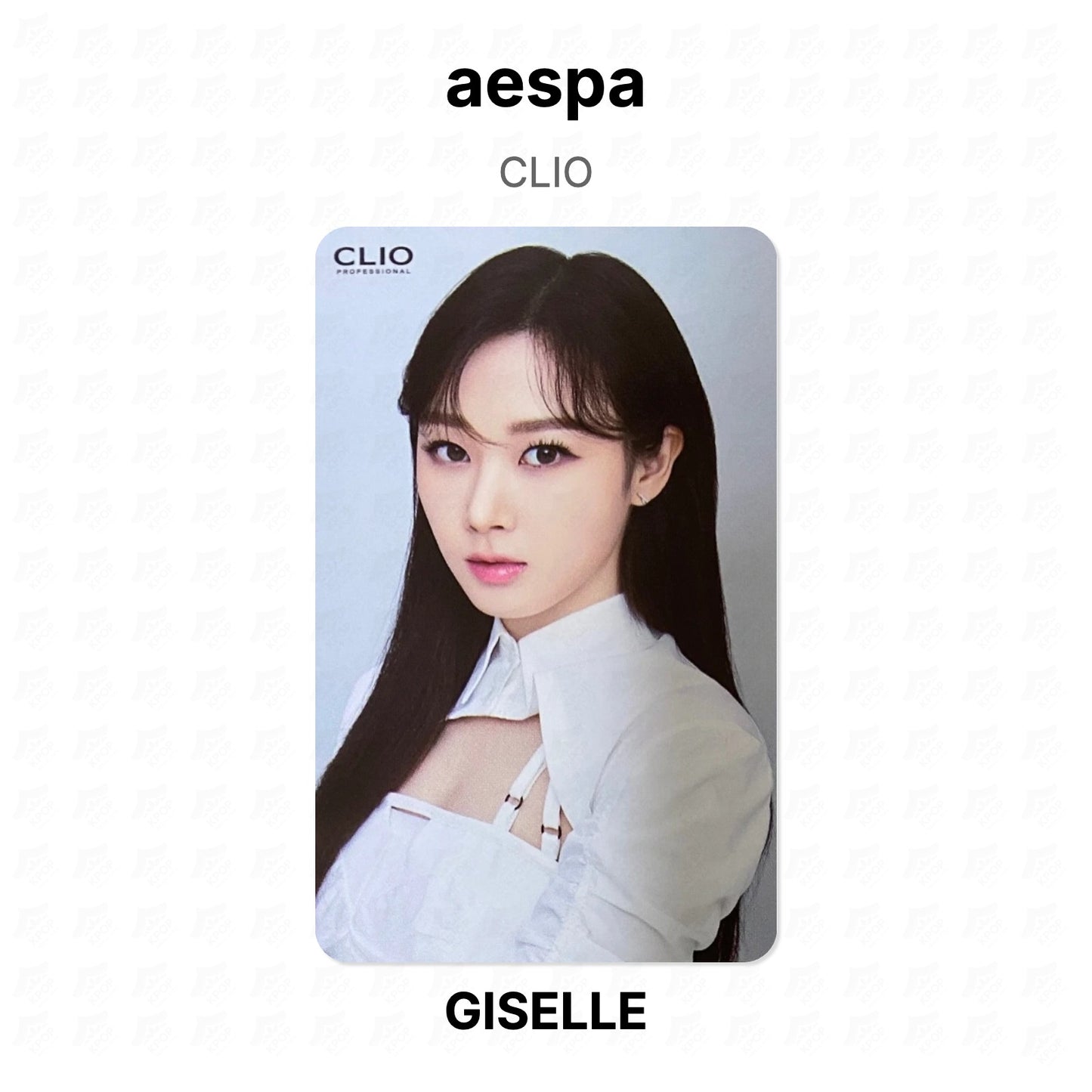 aespa CLIO Official Photocard