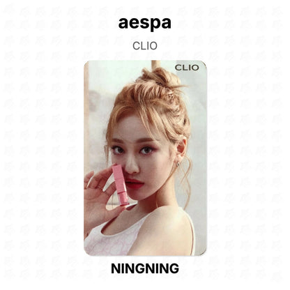 aespa CLIO Official Photocard