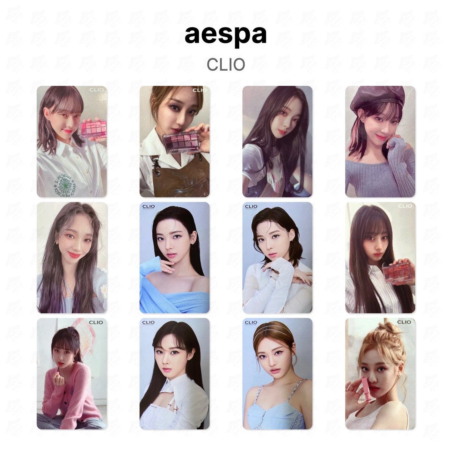 aespa CLIO Official Photocard