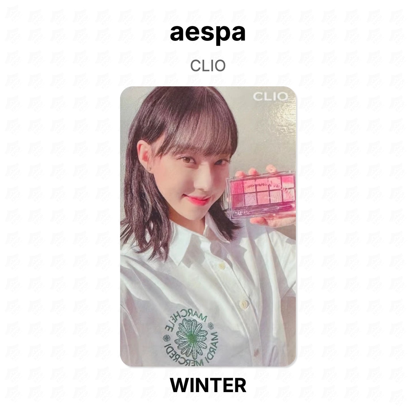 aespa CLIO Official Photocard