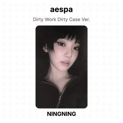 aespa Dirty Work Dirty Case Ver. Official Photocard