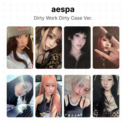 aespa Dirty Work Dirty Case Ver. Official Photocard