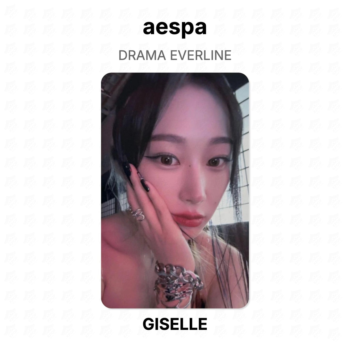 aespa DRAMA EVERLINE Official Photocard