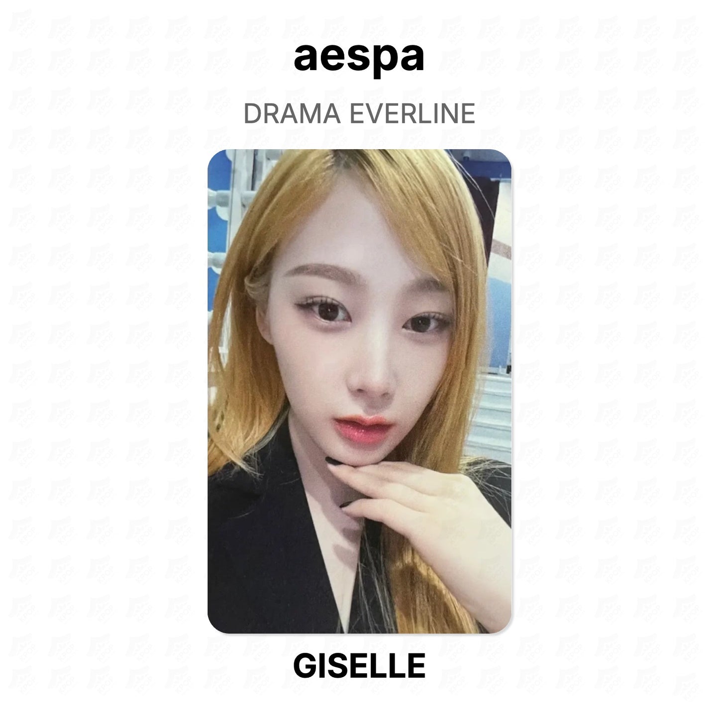 aespa DRAMA EVERLINE Official Photocard