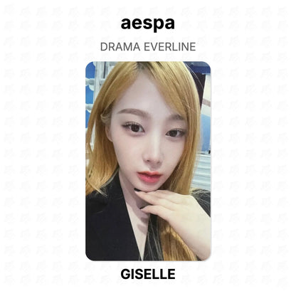 aespa DRAMA EVERLINE Official Photocard