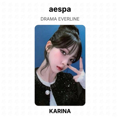 aespa DRAMA EVERLINE Official Photocard