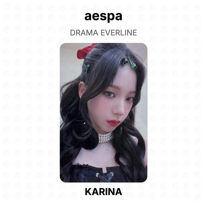 aespa DRAMA EVERLINE Official Photocard
