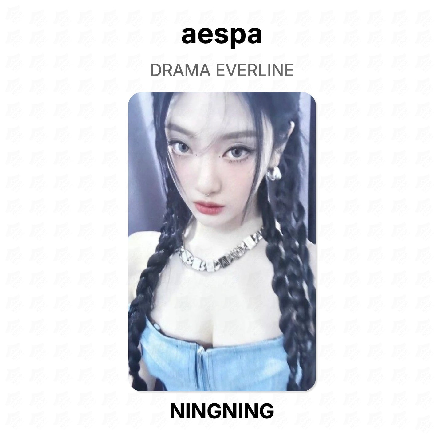 aespa DRAMA EVERLINE Official Photocard