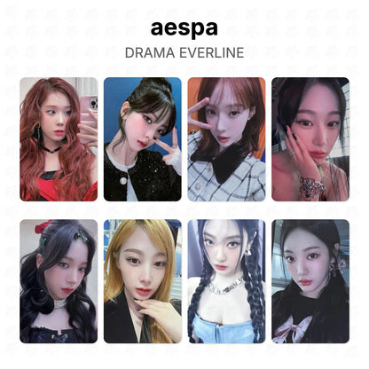 aespa DRAMA EVERLINE Official Photocard