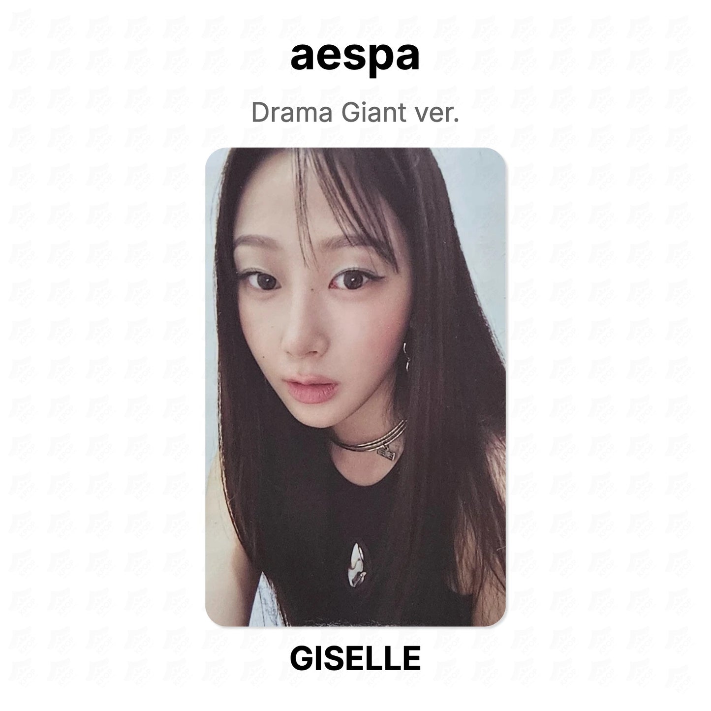 aespa Drama Giant ver. Official Photocard