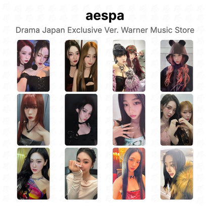 aespa Drama Japan Exclusive Ver. Warner Music Store Official Photocard