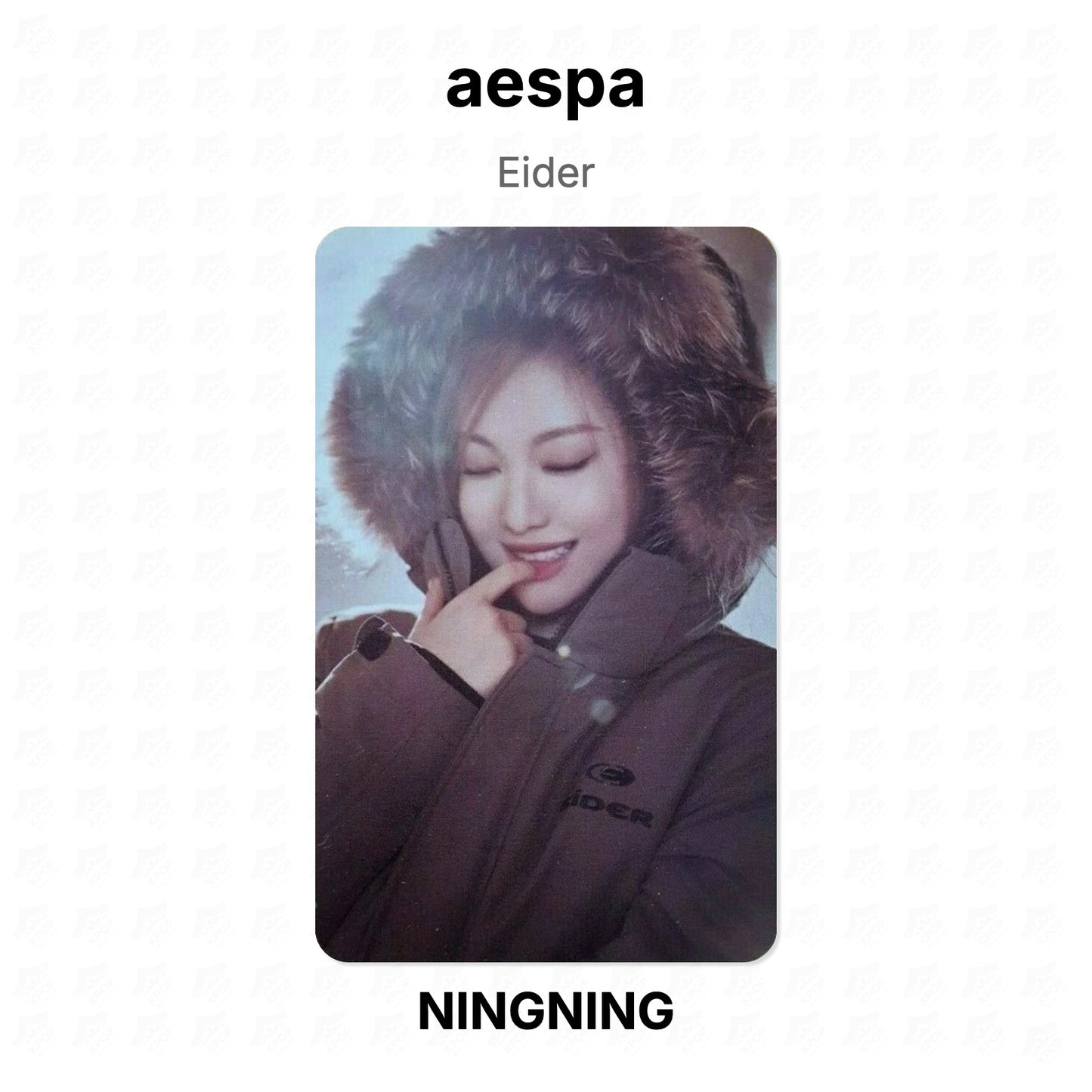 aespa Eider Official Photocard