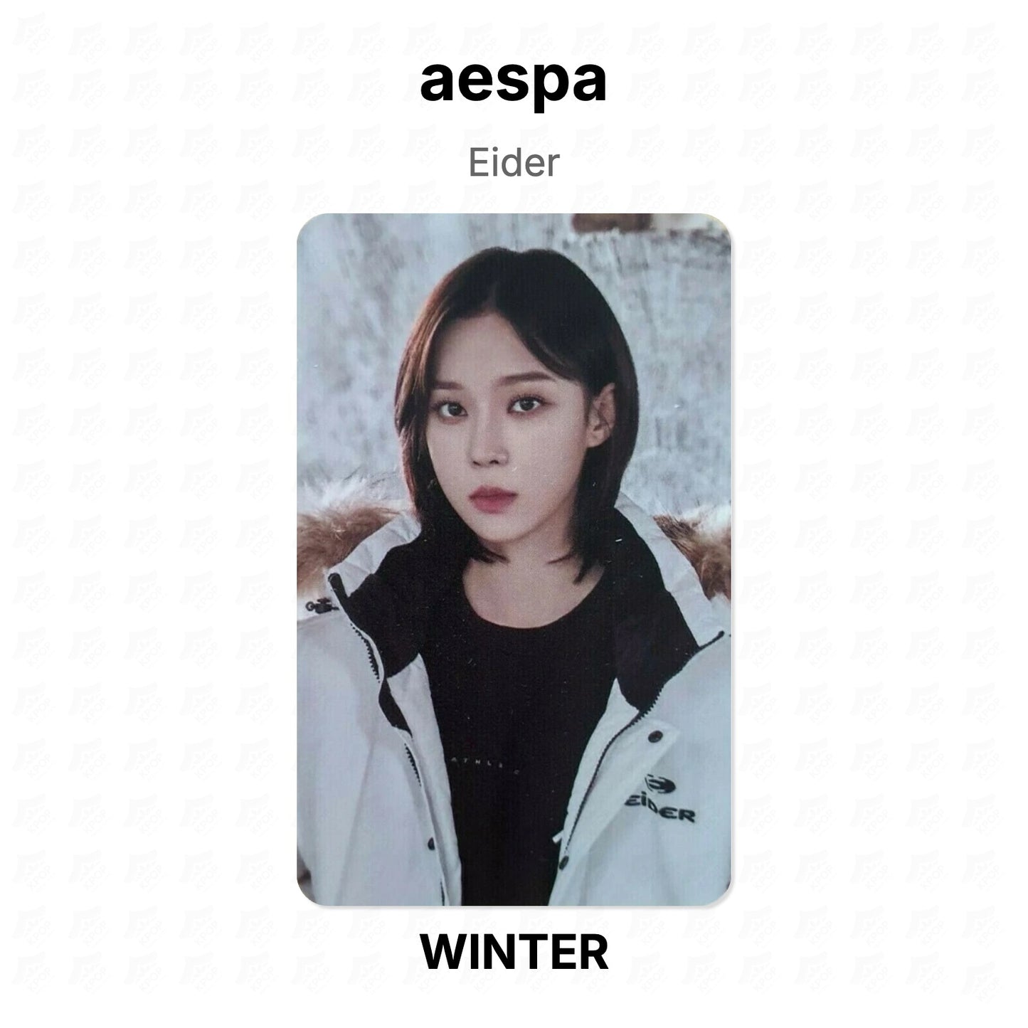 aespa Eider Official Photocard