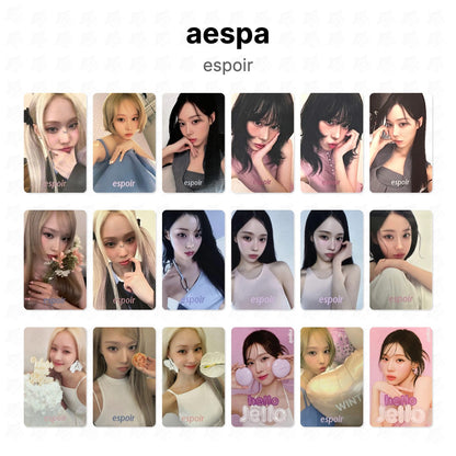 aespa espoir Official Photocard