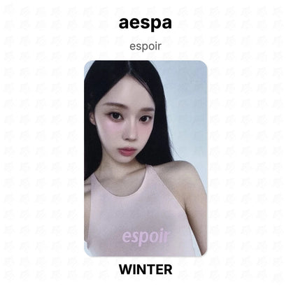 aespa espoir Official Photocard