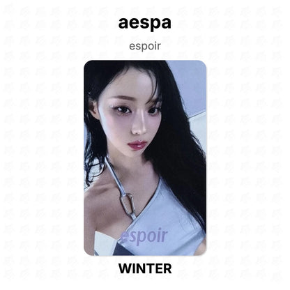 aespa espoir Official Photocard