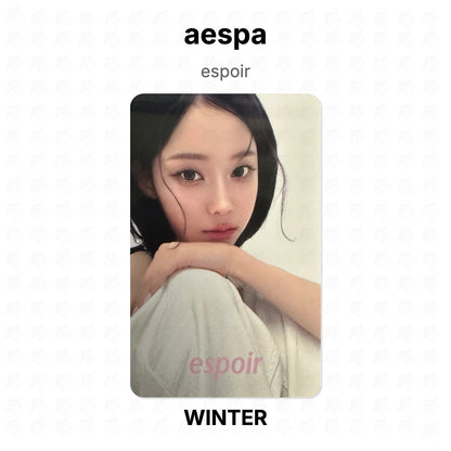 aespa espoir Official Photocard