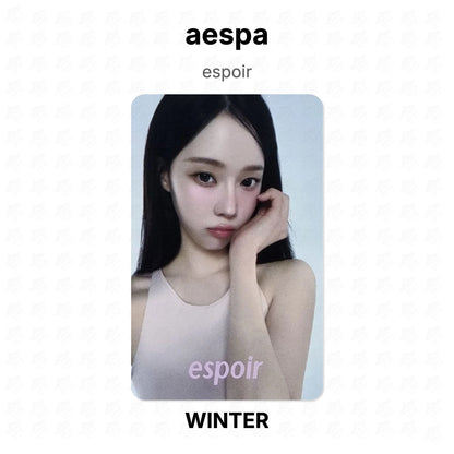aespa espoir Official Photocard