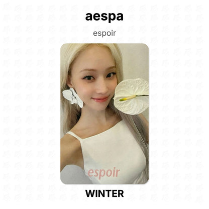 aespa espoir Official Photocard