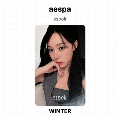aespa espoir Official Photocard