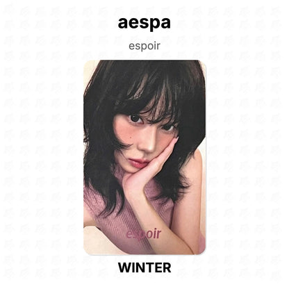 aespa espoir Official Photocard