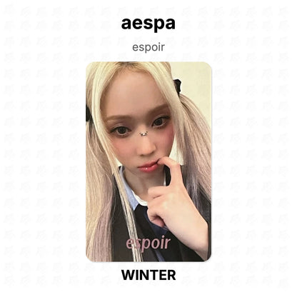 aespa espoir Official Photocard