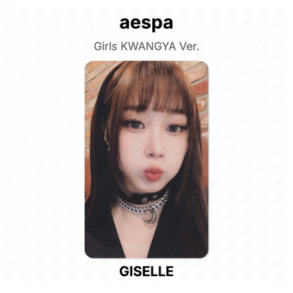 aespa Girls KWANGYA Ver. Official Photocard