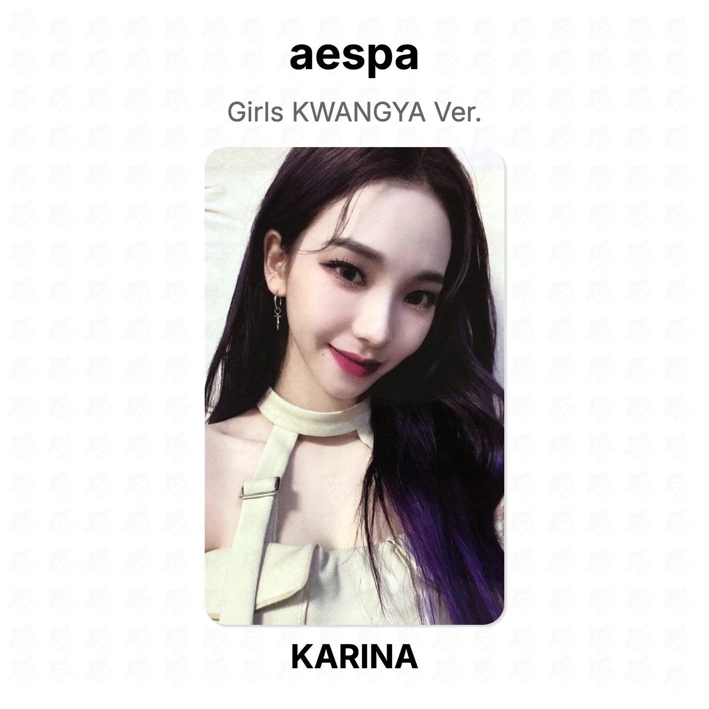 aespa Girls KWANGYA Ver. Official Photocard