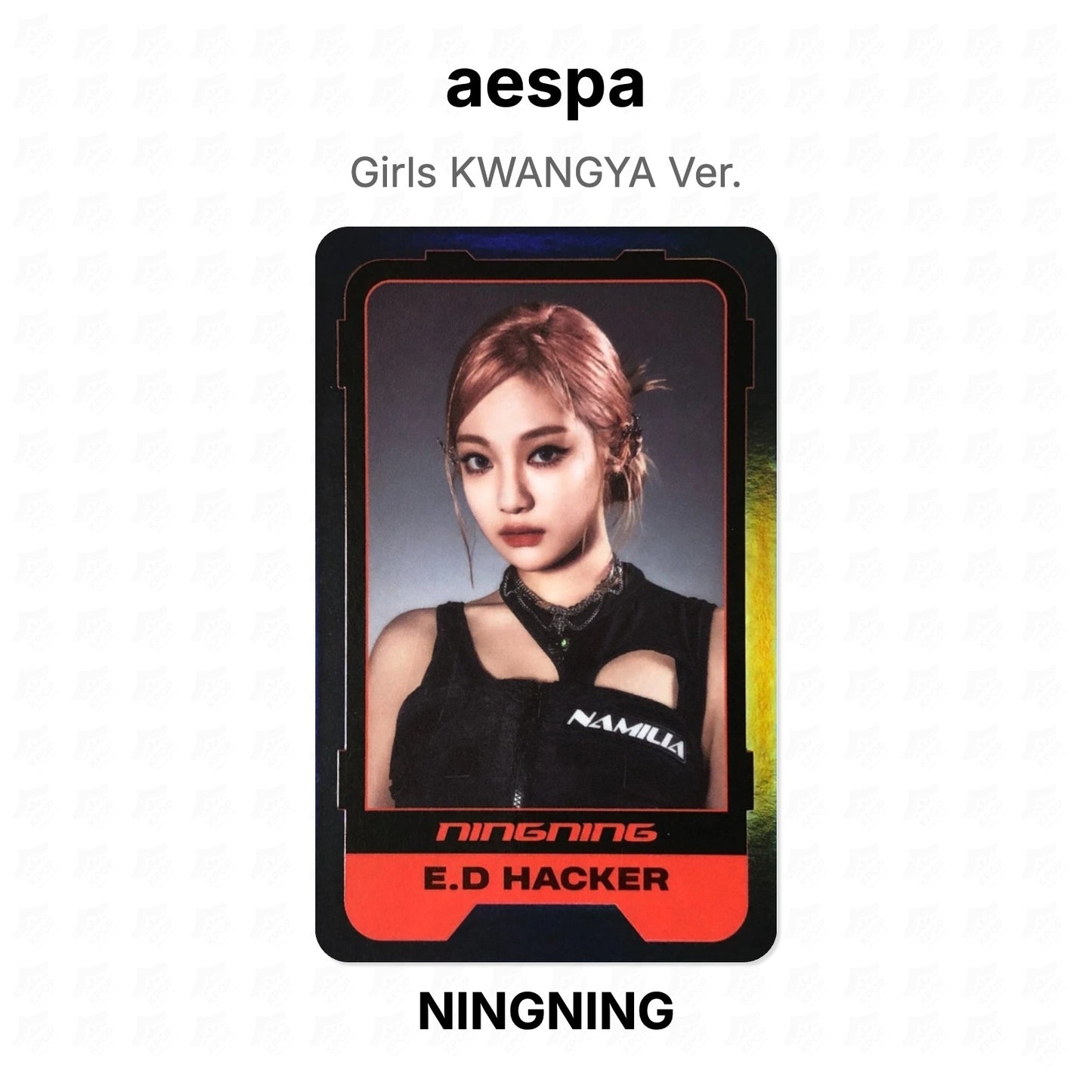 aespa Girls KWANGYA Ver. Official Photocard