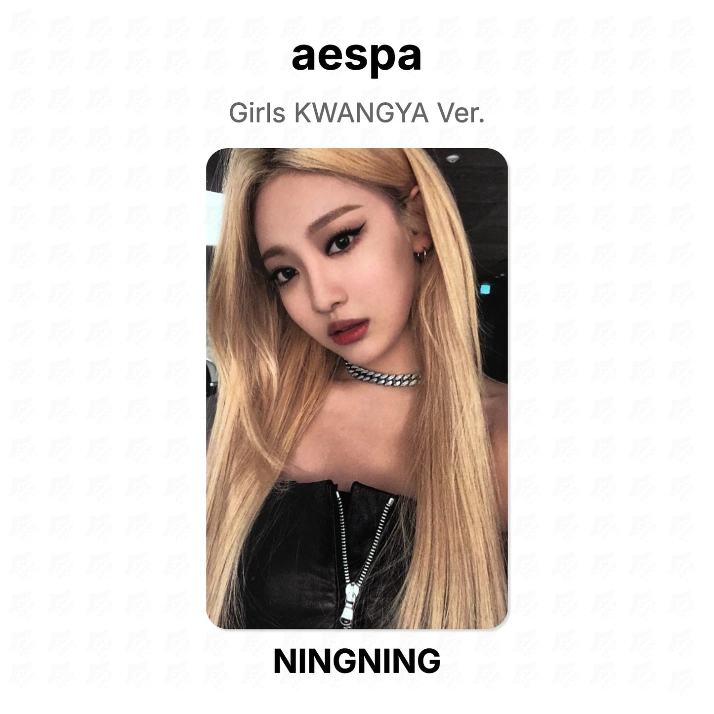 aespa Girls KWANGYA Ver. Official Photocard